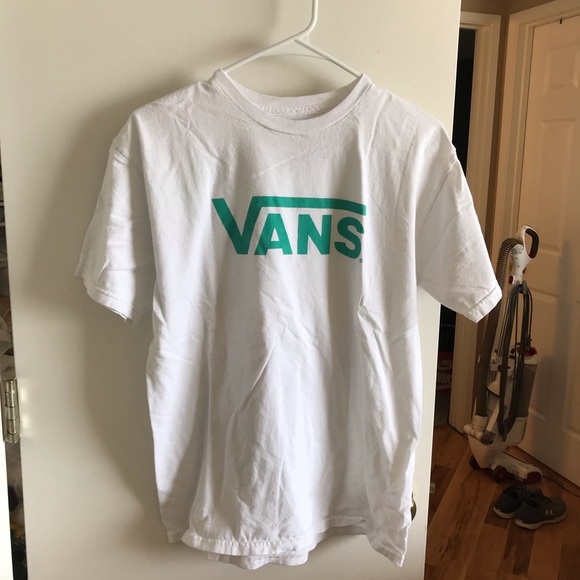 Vans Other - White and mint vans t shirt